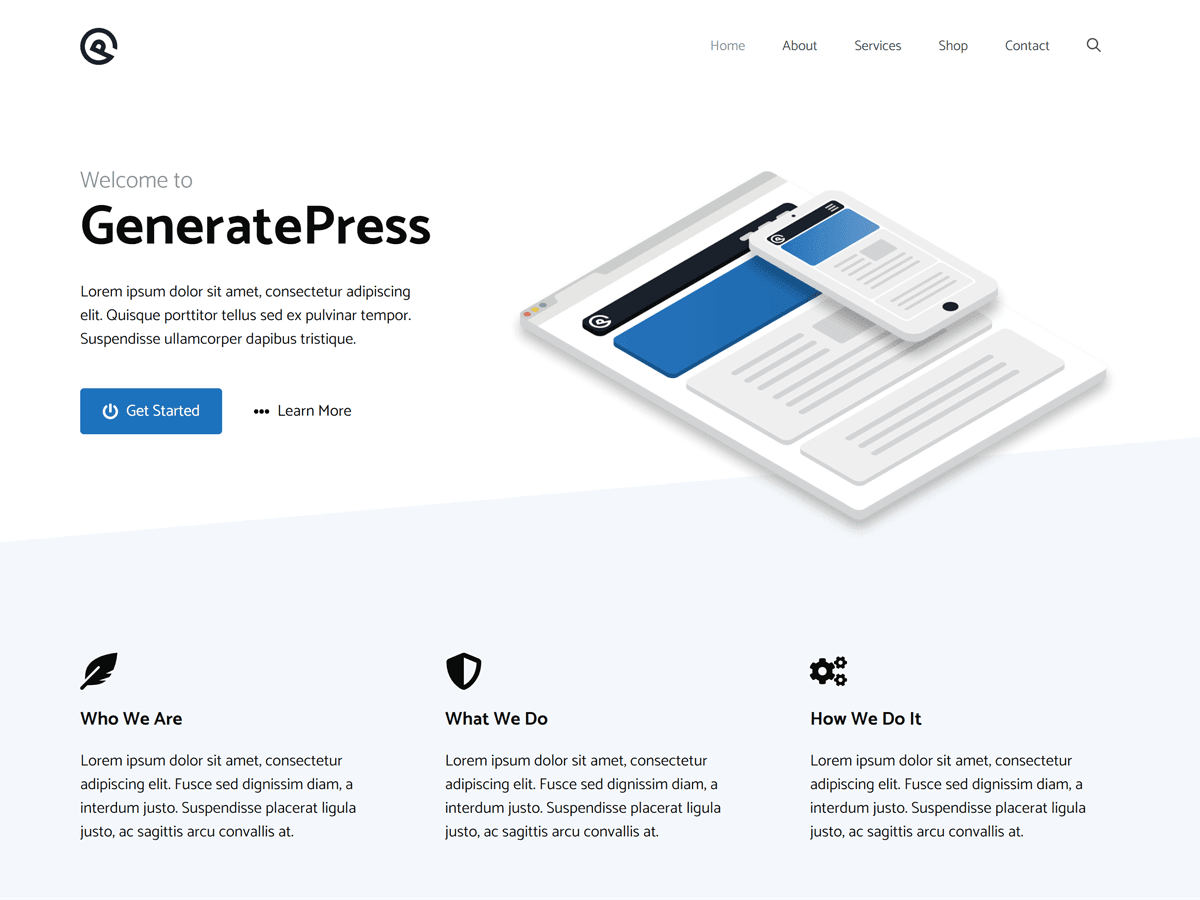 GeneratePress 主题