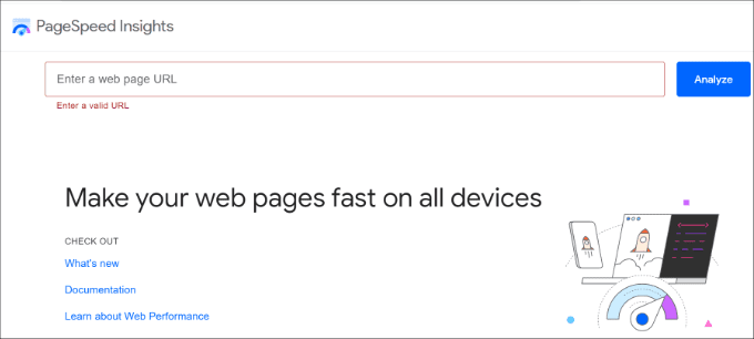 Google PageSpeed Insights 工具
