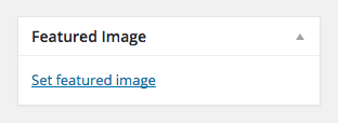 WordPress 特色图片选项