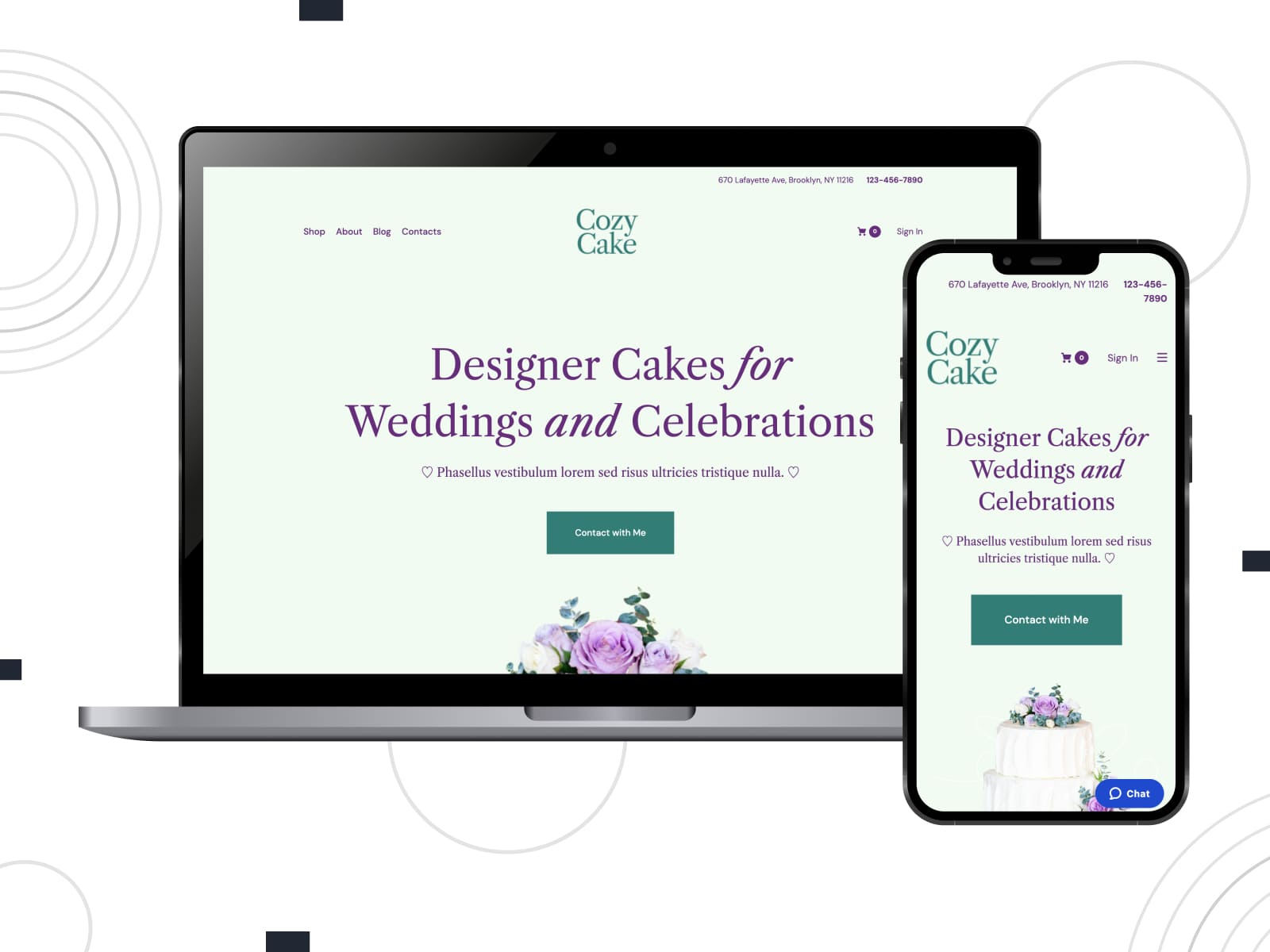 gutenix-CozyCake-elementor-template