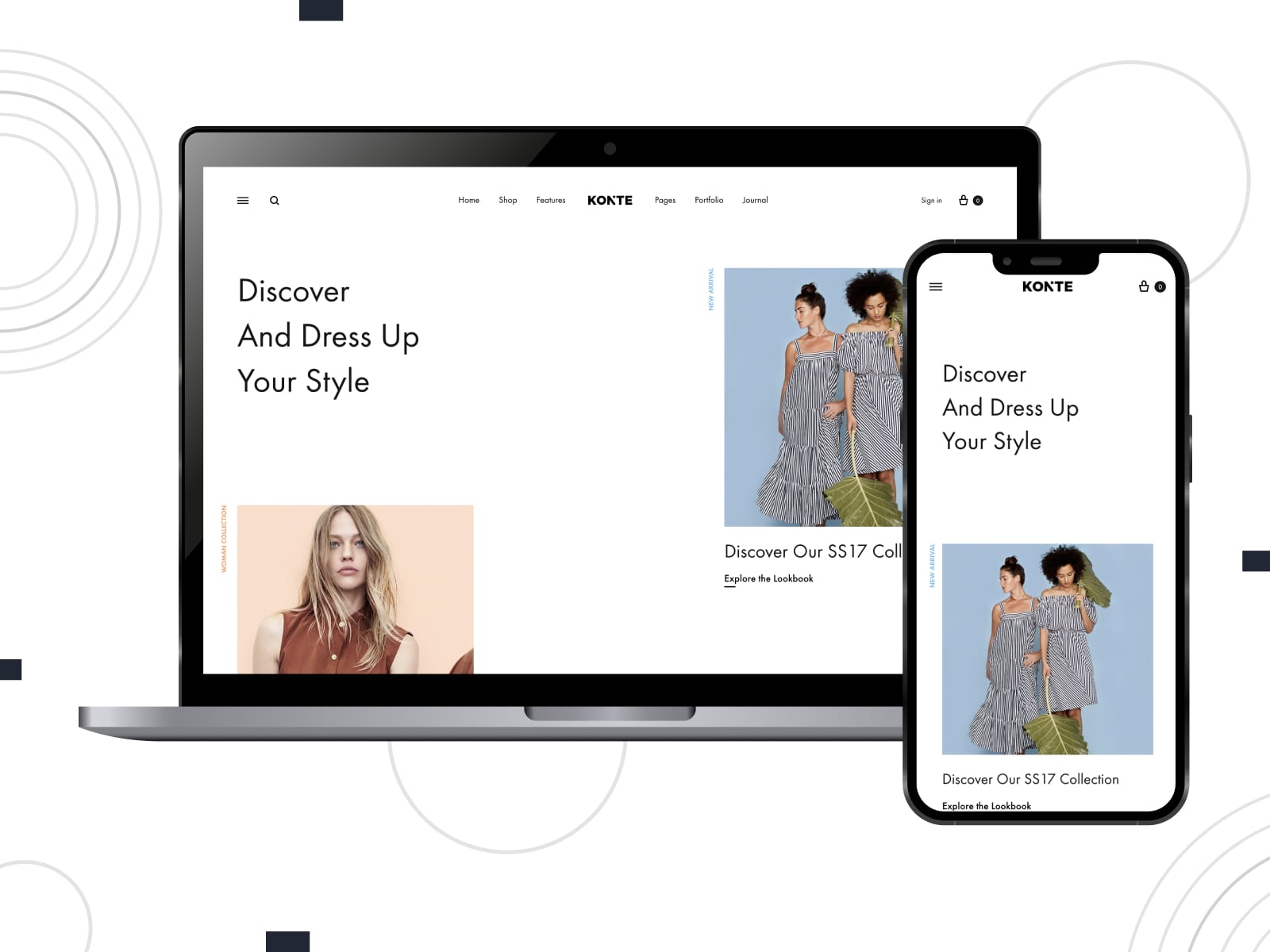 Konte-woocommerce-theme-wordpress