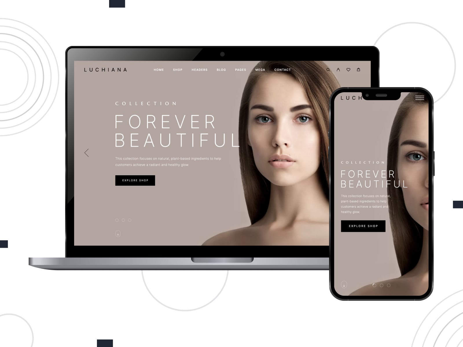 Luchiana-cosmetics-shop-wp-theme