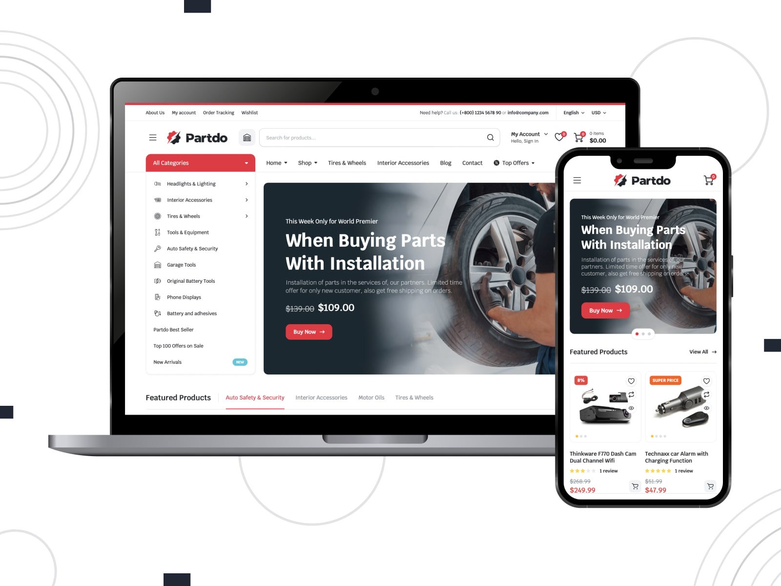 Partdo-car-shop-woocommerce-theme
