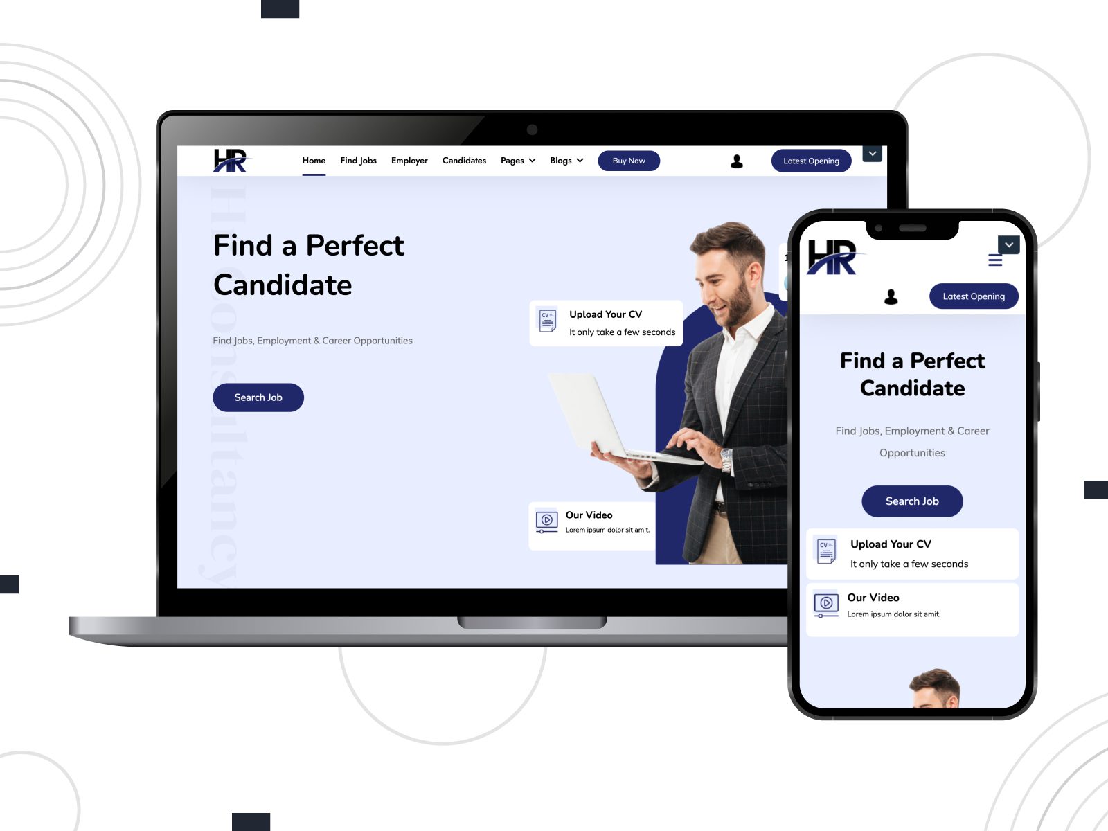 HR Management Consultancy - 用于人力资源管理的 WordPress 主题