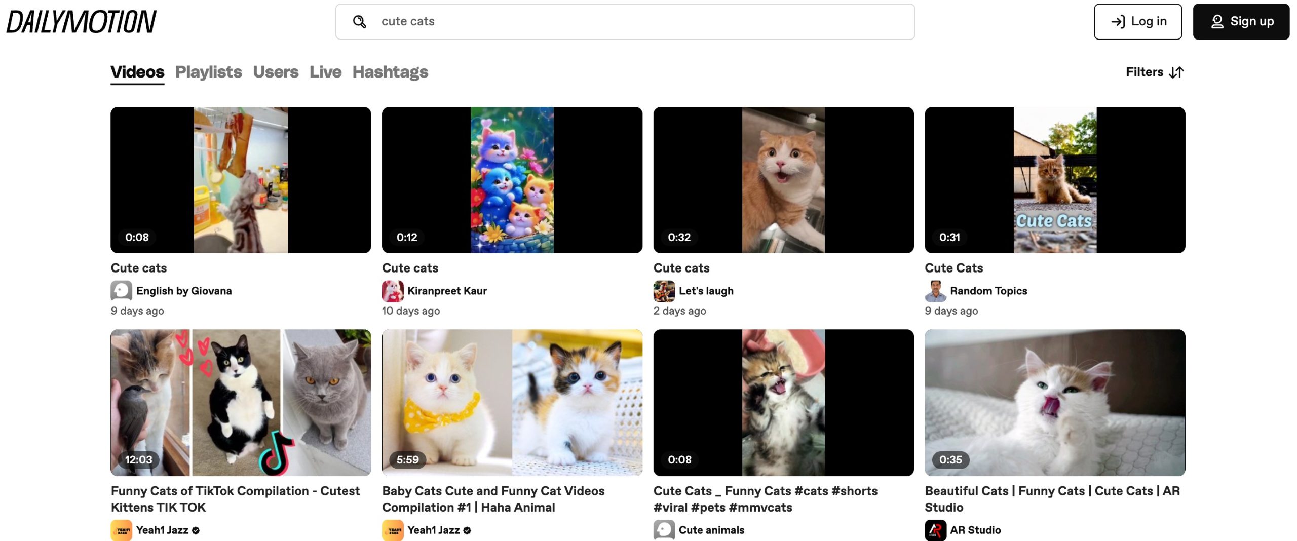 DailyMotion 热门视频