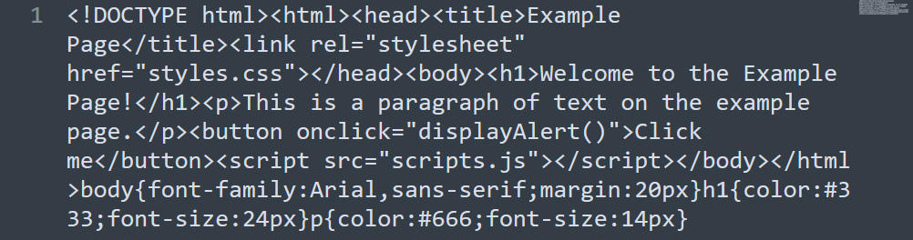 最小化 HTML、CSS 和 JavaScript