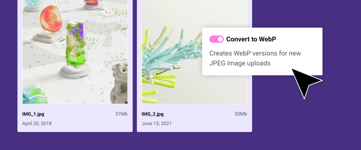 转换为 WebP，优化效果更佳