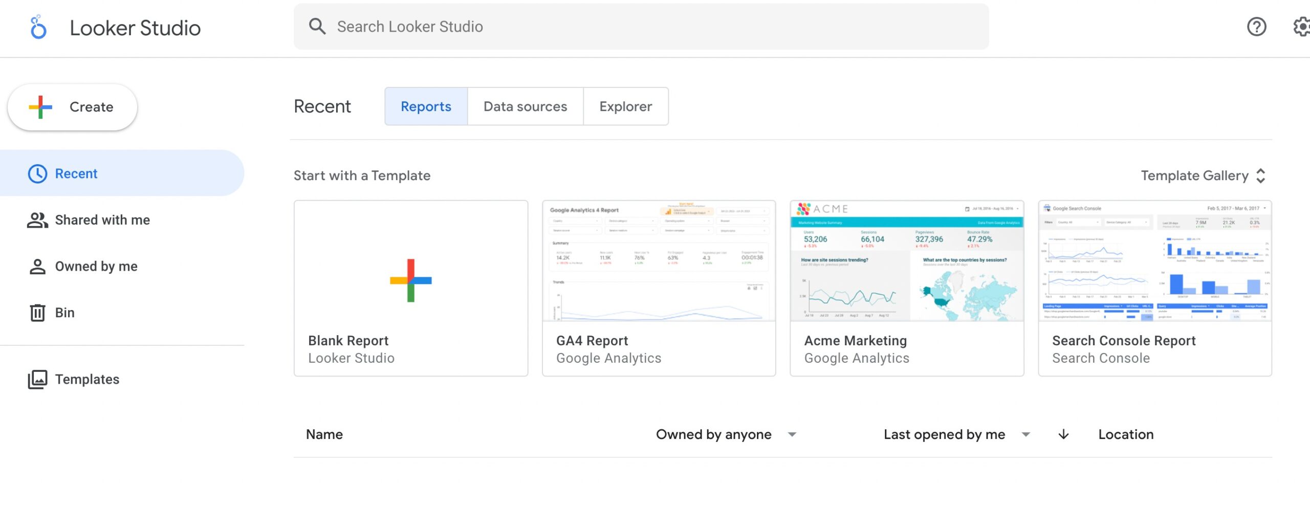 Google Looker Studio