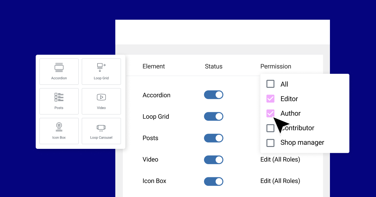Pro Element Manager Role Permission Building A Website For A Client - Here Are The Top 3 Reasons To Use Elementor 控制客户的编辑权限,保持网站的完整性