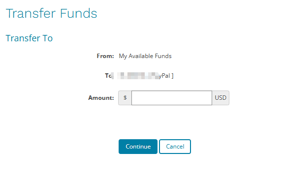 转账美元到 PayPal 账户未提示有手续费(不排除 Paypal 到账扣除)