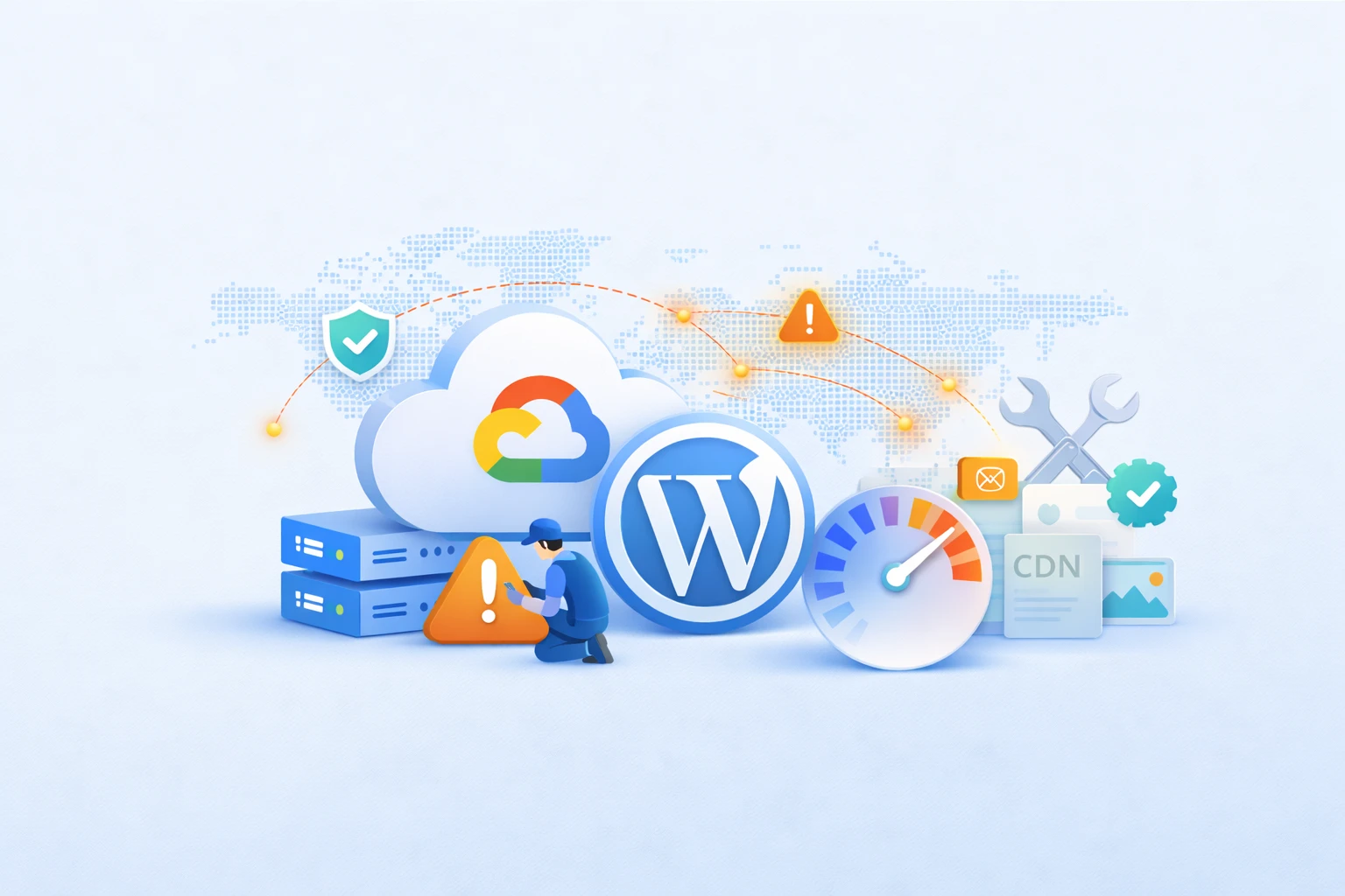 当云平台也会抖动,企业更需要靠谱的 WordPress 技术伙伴